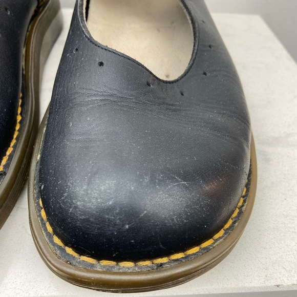 Dr. Martens Vintage Mary Jane Leather Shoes Made in England 8A57 Size 12D - Picture 3 of 15